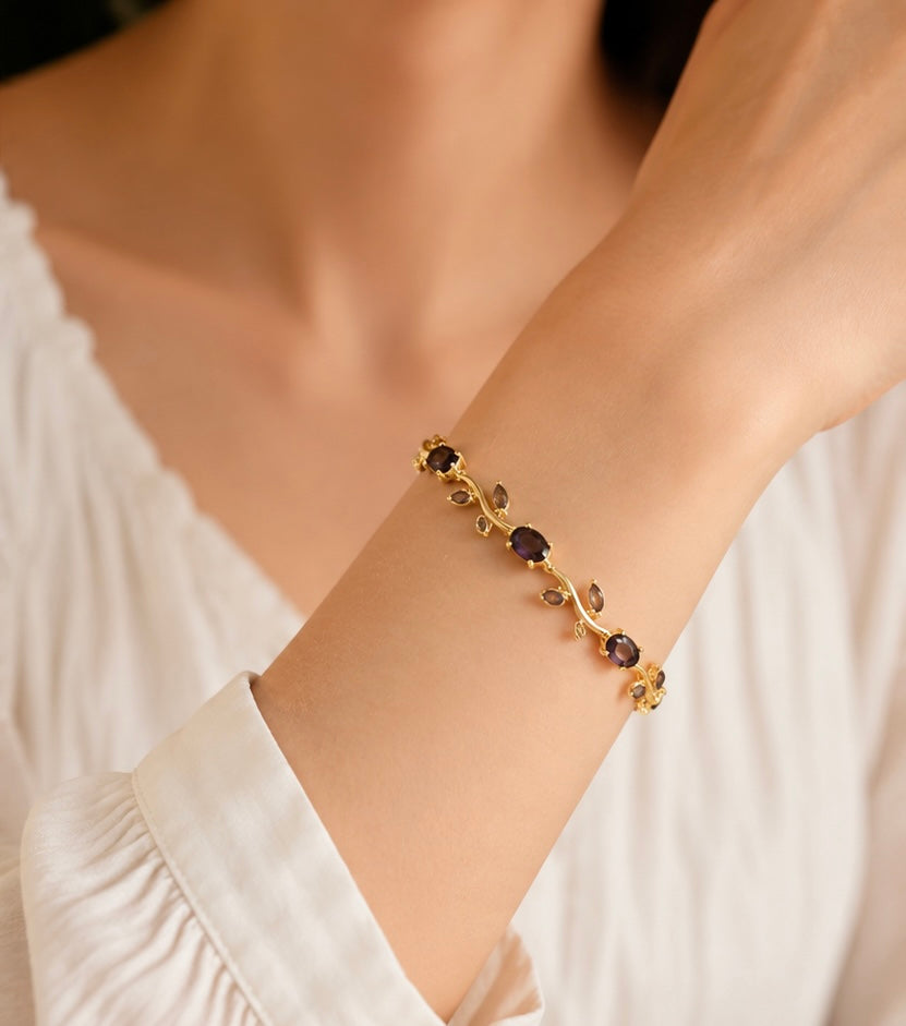 Luxury Crystal Vine Bracelet