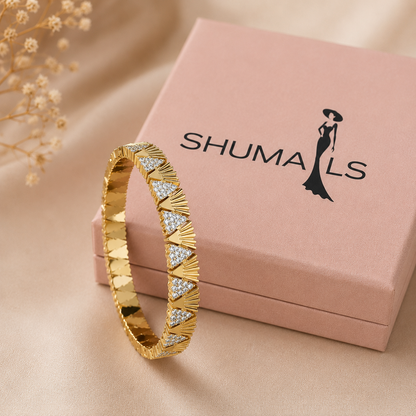 Golden Plated Stainless Steel Bracelet