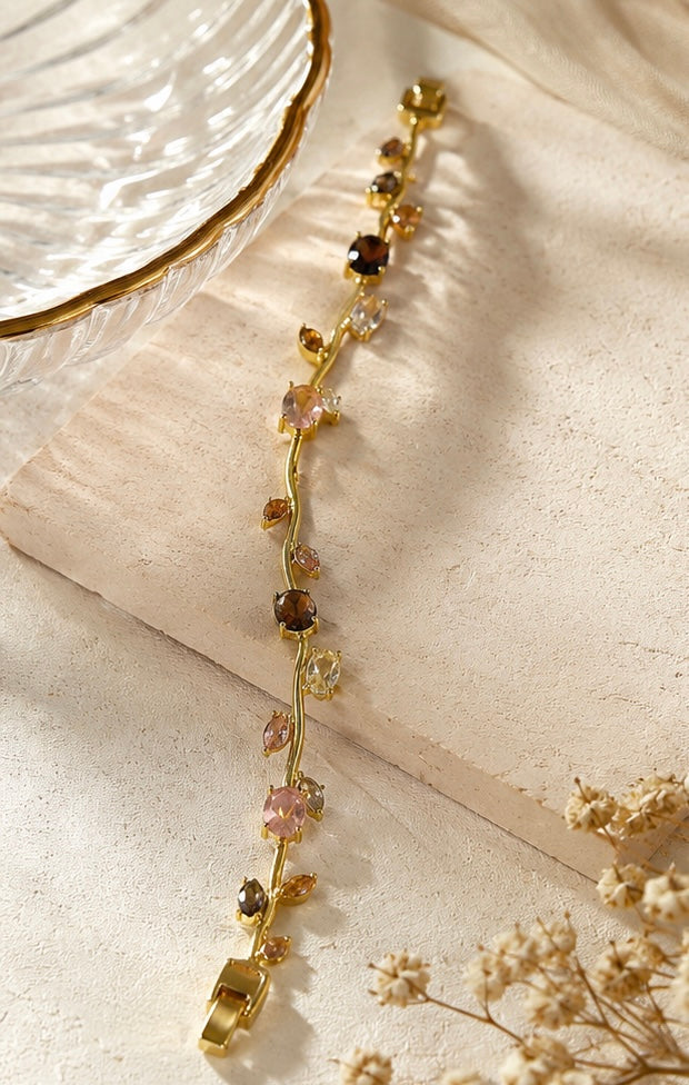 Luxury Crystal Vine Bracelet