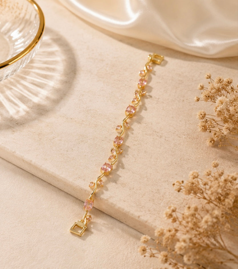 Luxury Crystal Vine Bracelet
