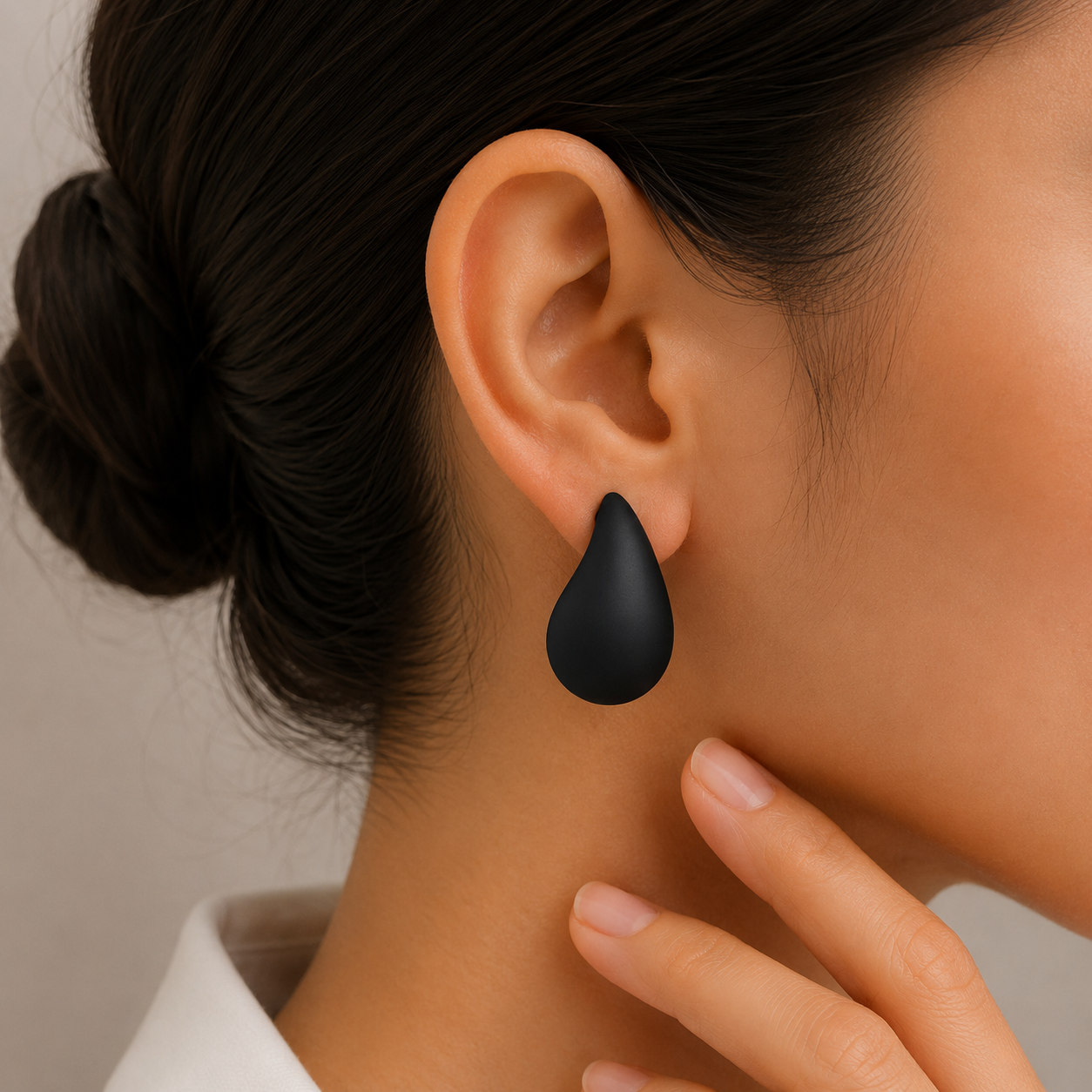 Premium Teardrop Statement Earrings for Women | Mirror Finish